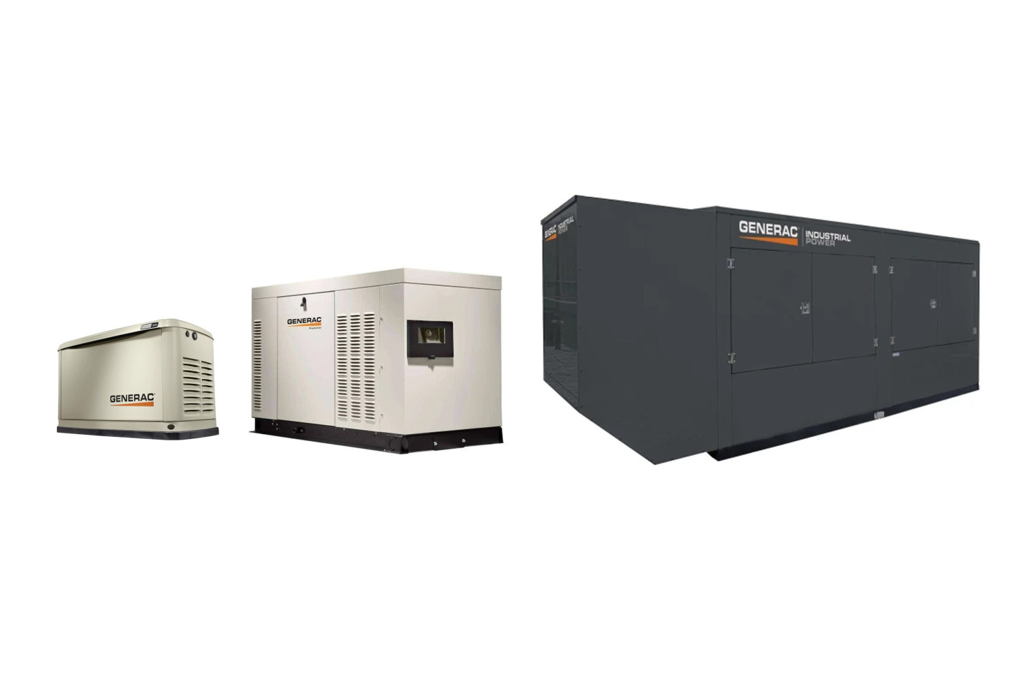 Сравнение генераторов Generac: Guardian, Commercial и Industrial